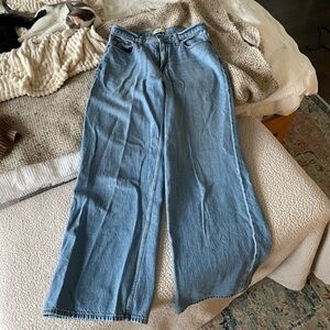 Abercrombie & Fitch Light Blue Flare Jeans